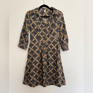 Maeve Anthropologie Wightwick Manor Corduroy Mini Dress